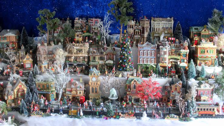 christmas village houses​