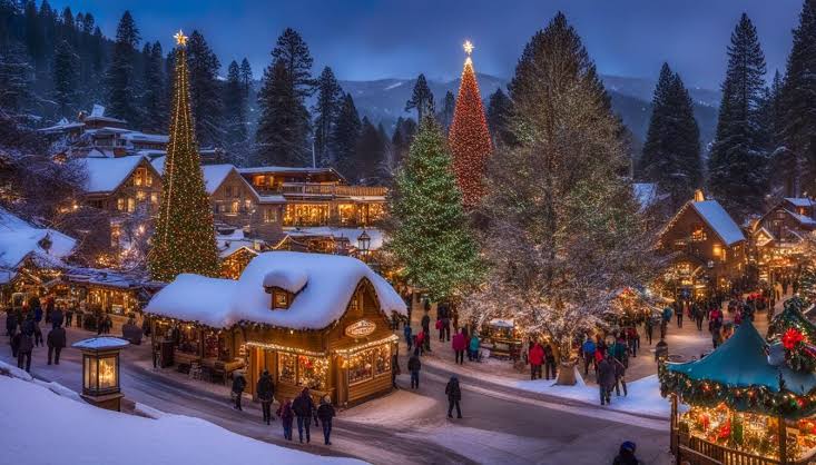 christmas village houses​