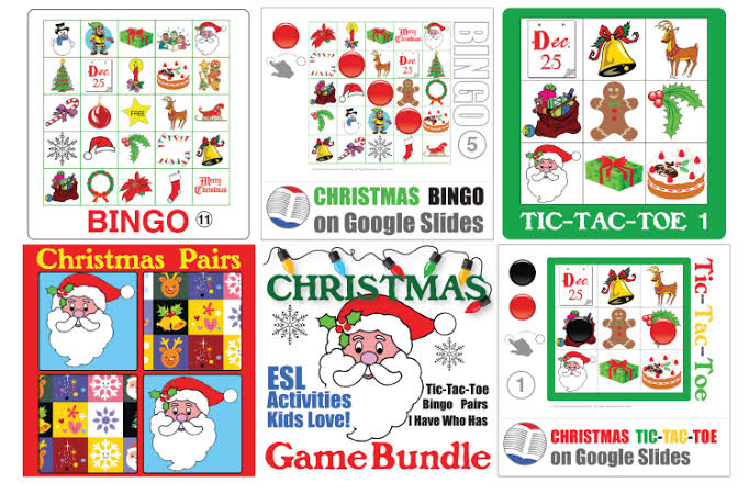 Christmas Puzzle Activities for Learning During the Christmas Holidays