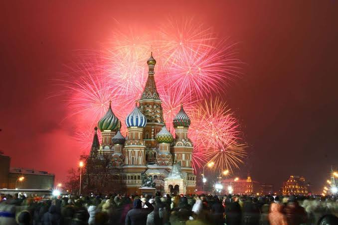 New Year Destinations Moscow